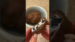 десерт всего из 3 ингредиентов🫐🔥 йогурт + голубика + шоколад