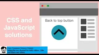 Scroll to elements with HTML CSS JS || #Easy Computer Science Classes