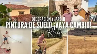 😱 INCREÍBLE ANTES y DESPUÉS de ESTANCIA de la CASA 🏡 DECORACIÓN y JARDINERÍA 😍  RECETA ARROZ 🥘 VLOG