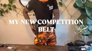 Setting Up My New Competition Belt
