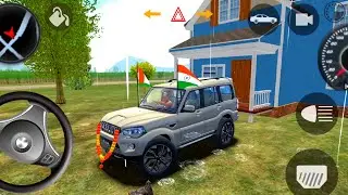 New Indian Cars: 4x4 Scorpio Driver Craziest Driving: Gadi Wala Game - Car Game Android Gameplay 