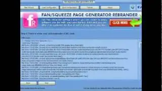 Facebook Fan Page Generator Software