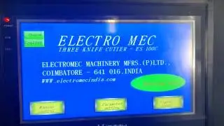 Three Knife Trimmer Cutting Machine - Electromec
