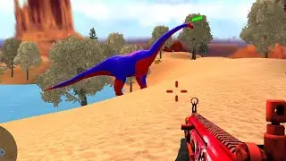 Wild Animal Hunter 3D - 🦕Dinosaur Hunter Game-Android Gameplay #hello I'm DINO  GAMETRY