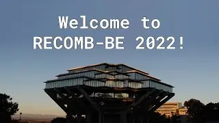 RECOMB-BE 2022 - Welcome!