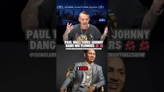 Paul Wall Gives Johnny Dang His Flowers 🌺 For Helping Him Become A Grill Salesman #shorts #fyp #rap
