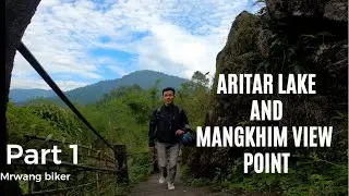 Solo ride to aritar lake and mangkhim view point|part1|4k resolution
