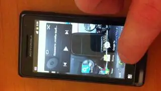 Глючит сенсорный экран на Motorola Droid 2 Global.avi