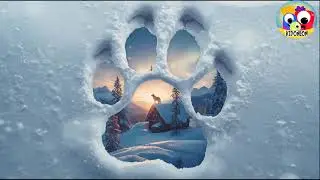 Winter Friends Parade ❄️🦊🐧 | Fun Winter Animal Song for Kids | Dance & Sing Along