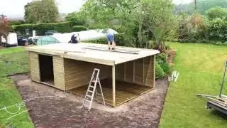 Zita Tuinhuis Installeren Timelapse