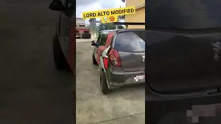 Lord alto modified with crazy alloy wheels 🥵🤯 #shorts #alto #alto800 #modification #youtubeshorts