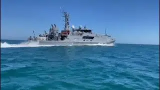 Sea trials of the 1st (314) of 6 x Evolved Cape-class Patrol Boats- Australia