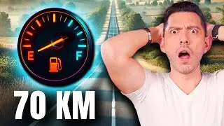 SOBREVIV&Iacute; 70 km sin gasolina en carretera.