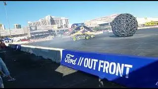 SEMA 2021 - Dualing Mustangs Drifting with Vaughn Gittin Jr