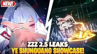 ZZZ Leak| Ye Shunguang Gameplay Animations, S-Rank| Zenless Zone Zero 2.5