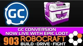 Robocraft EPIC LOOT 25 Protonium Crate Opening Plus Gameplay