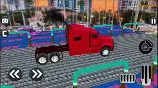 Crazy Mega Ramp Truck Game - New Jumping Truck Game  2022- Android GamePlay