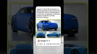 Jaguar type00 concept is from the future #jaguar #type0