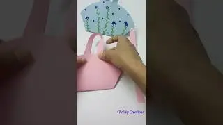 How to make Paper Bag 👜 #paperbag #papercrafts #craftshorts