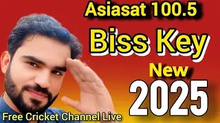 Live Cricket Free Channel AsiaSat 100.5e Biss Key 2025 Update