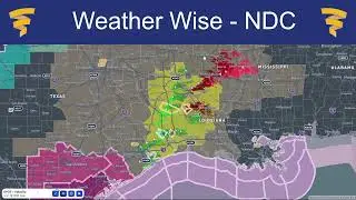 TORNADO WATCHES IN LA/TX | LIVE COVERAGE