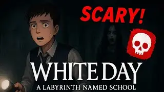 Exploring a haunted school || white diary part-1 ps gameplay