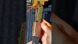 KA-BAR BK23 Sheat .Modificacion a la funda del cuchillo KA-BAR BK23 #shorts #leathersheats