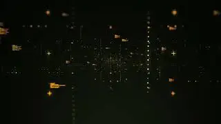 Free Visual Effect 4K | Digital Calculation Of Geometrical Space