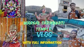 Wargal Saraswati temple| Wargal temple vlog|Saraswati temple#youtube #viral #trending