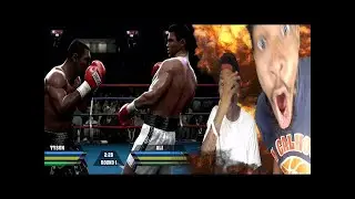 WHO'S REALLY THE GOAT!? ALI vs. TYSON!! FIGHT NIGHT ROUND 4!!