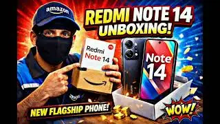 Amazon Parcel Delivery of Redmi Note 14.