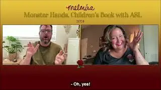 MELMIRA I MONSTER HANDS BOOK IN ASL