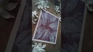 Try this amazing trend 🧿🌿 #trendingshorts #art #naturalart #painting