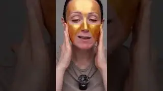 How to APPLY the GOLD ANTI AGEING FACE MASK by Evolve Organic Beauty.👍🏻#skincarereview #gold
