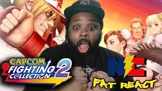 Capcom Fighting Collection 2 Announce Trailer REACTION!!! -The Fat REACT!