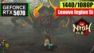 Nioh 3 PC Gameplay Test | RTX 5070 + i7 13th Gen | 1440p & 1080p Performance (Early Demo)