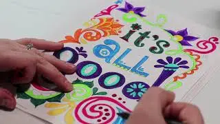 It's All Good.... Relaxing Coloring Timelapse