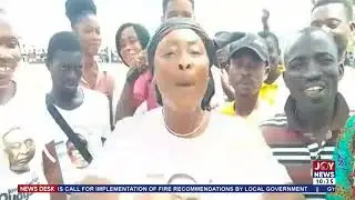 Assin-North By-Election: NDC's Gyakye Quayson receives a rousing welcome to the constituency