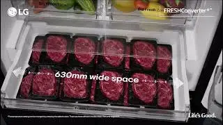 4 Door French Door Refrigerator LG
