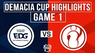 EDG vs IG Highlights Game 1 | Demacia Cup 2025 | EDward Gaming vs Invictus Gaming