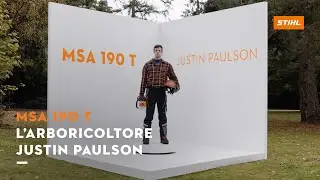 STIHL MSA 190 T: la motosega a batteria per potatura professionale