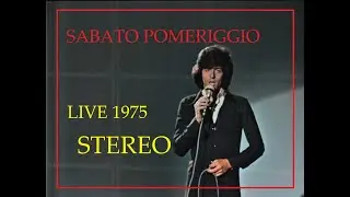 BAGLIONI  stereo senza rete 1975 Sabato pomeriggio