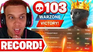Reacting to WORLD RECORD 103 KILLS in Warzone Rebirth Island! (NEW KILL RECORD)