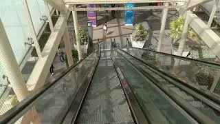 Wells Escalator at Sunway Pyramid in Subang, Selangor, Malaysia (Link to BRT)