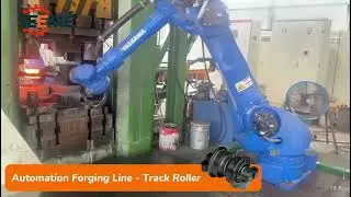 Automation forging line of track roller, which demand durability and dimensional accuracy