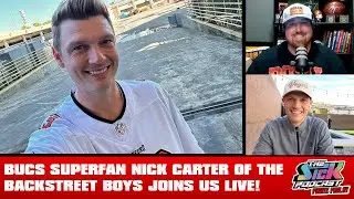 Bucs Superfan Nick Carter of The Backstreet Boys Joins Us LIVE! - Pirate Parlay #119