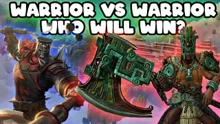SMITE Masters Ranked Duel - Double Warrior Matchup Chacc VS Osris!