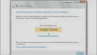 Windows 7 - Using a HomeGroup