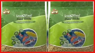 TetraPond Pond Sticks Pond Fish Food for Goldfish and Koi, Healthy Nutrition Clear Water Pond Food