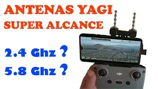 Mejoran la se&ntilde;al las antenas YAGI ?, Ocusyng 2.0, dji mini 2 antenas yagi, mejorar se&ntilde;al dji mini 2